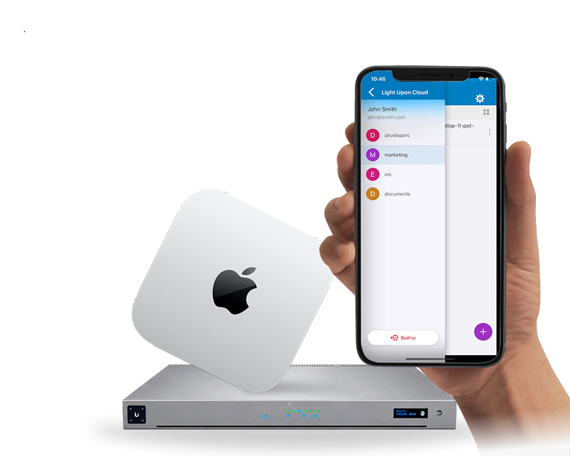 LightUp.Cloud on multiple devices - desktop, tablet, mobile